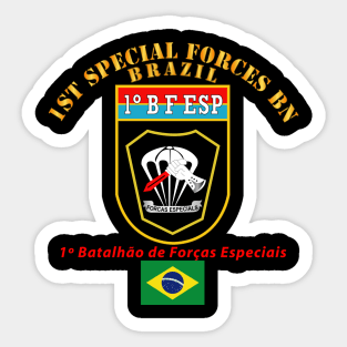 Brazil - 1st Special Forces Battalion Sticker